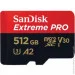   SanDisk 512GB microSDXC C10 UHS-I U3 R200/W140MB/s Extreme Pro V30 + SD (SDSQXCD-512G-GN6MA)