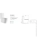  Sant Valentines Opal Prime Tornado Flush    Slim Soft Close (SVKW80673)