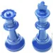 Настольная игра Schach Queen Шахматный набор "доска и фигуры легкие" E685 мешочек для хранения Настольная игра Schach Queen Шахматный набор "доска и фигуры легкие" E685 мешочек для хранения