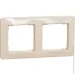 Schneider Electric Рамка двухместная Sedna Design универсальная бежевый SDD312802 Schneider Electric Рамка двухместная Sedna Design универсальная бежевый SDD312802