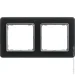 Schneider Electric Рамка двухместная Sedna Elements универсальная черное стекло SDD362802 Schneider Electric Рамка двухместная Sedna Elements универсальная черное стекло SDD362802
