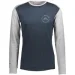 Scott  Defined Merino Blue/Grey Melange XL (1081-277772.7037.009)