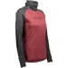 Scott  W Defined Neck Merino Dark Grey/Red XL (1081-283805.7051.009)