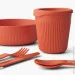    Sea to Summit   Passage Dinnerware Sett 1P 6  Spicy Orange (1033-STS ACK037051-120816)