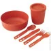    Sea to Summit   Passage Dinnerware Sett 1P 6  Spicy Orange (1033-STS ACK037051-120816)