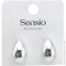 Sensio Сережки Drops пара пластик срібний Sensio Сережки Drops пара пластик срібний