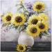 Sensio    Sunflowers   80x80  F730B