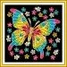 Sequin Art 60. Butterfly (SA1325)