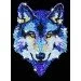 Sequin Art Blue. Wolf (SA1215)