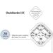 Shockabsorber   Lux white
