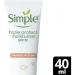 Simple  protect&glow    SPF30 40  (8717163866900)