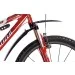  SKS Shockboard, front, 26" white (SK10343)