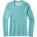 Smartwool Wm"s Merino 150 Baselayer Print Long Sleeve   (Nile Blue, XS) (SW 15574.B46-XS)