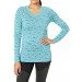  Smartwool Wm"s Merino 150 Baselayer Print Long Sleeve   (Nile Blue, XS) (SW 15574.B46-XS)