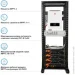  Solarverse SRV24-1MX8.2K1-LDY9.6K1-1 8.2kW 9.6kWh 4BAT LiFePO4 6000 