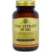  Solgar Zinc Citrate 30 mg 100 Veg Caps SOL-03670 (000004942)