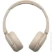 Sony  On-ear BT 5.2 SBC AAC Wireless Mic beige (WHCH520C.CE7)