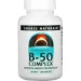  Source Naturals Vitamin B-50 Complex 50mg - 100 tabs (2023-10-2682)
