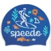    Speedo SLOGAN PRT CAP JU/JF/JM (8-0838616700-OSFM)