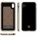  Spigen La Manon etui for Apple iPhone Xs Max, Gold/Black V2 (065CS25312)