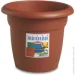Горшок Stefanplast Вазон пластиковый Linea Mediterraneo круглый 2 л терракот (82180) Горшок Stefanplast Вазон пластиковый Linea Mediterraneo круглый 2 л терракот (82180)