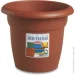 Горшок Stefanplast Вазон пластиковый Linea Mediterraneo круглый 9 л терракот (82300) Горшок Stefanplast Вазон пластиковый Linea Mediterraneo круглый 9 л терракот (82300)