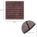 Sticker Wall      300*300*4,5MM (D) SW-00002488