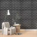 Sticker Wall    3D CULTURAL WALL 70*70cm*5mm BLACK+ WHITE (D) SW-00001503