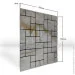  PET  Sticker Wall 30*30CM*4MM (D) SW-00001656 