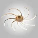 Strotskis Люстра светодиодная Twist 64 Вт LED-модуль золото 90054/8 Strotskis Люстра светодиодная Twist 64 Вт LED-модуль золото 90054/8