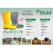 Talan Чоботи гумові PVC(yel)-1 р.43 жовтий Talan Чоботи гумові PVC(yel)-1 р.43 жовтий