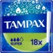 Tampax  Compak Super   18 .