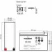    Tecnoware EACPE12V7A2TWP 12V/7.2Ah AGM