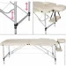 Tectake Массажный стол 2-зонный - бежевый (M-9864653) Tectake Массажный стол 2-зонный - бежевый (M-9864653)