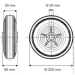Tente  d200  DVR 200X50-20
