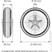 Tente  d200  DVR 200X50-20