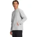  The North Face Textured Cap Rock Long-Sleeve Sweatshirt Grey (NF0A7UJDDYX-M)