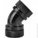 Գ Thermaltake Pacific G1/4 PETG Tube 45-Degree Dual Compression 16mm OD  Black (CL-W098-CA00BL-A)