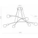 Tk Lighting  HELIX 6 GO TK-Lighting 2728 (TK2728)