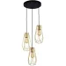 Tk Lighting   LUGO GOLD 3x60  E27  2697