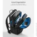 Tomtoc UrbanEX-T65M1 Laptop Backpack Black 17.3 Inch/30L T65M1D1 (2449983509)