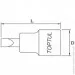   -  TOPTUL 4 37 1/4" BCCA0804