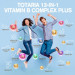 Витамины Totaria Премиальный комплекс витаминов группы B Vitamin B Complex Plus 13-in-1 120 капсул Витамины Totaria Премиальный комплекс витаминов группы B Vitamin B Complex Plus 13-in-1 120 капсул