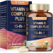 Витамины Totaria Премиальный комплекс витаминов группы B Vitamin B Complex Plus 13-in-1 120 капсул Витамины Totaria Премиальный комплекс витаминов группы B Vitamin B Complex Plus 13-in-1 120 капсул