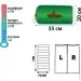 - Totem Woodcock XXL  olive 190/90 UTTS-002 (UTTS-002-L)