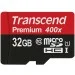  ' Transcend microSDHC 32Gb Class 10 UHS-I Premium + SD  (TS32GUSDU1)
