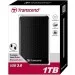   Transcend USB 1TB (TS1TSJ25A3K) StoreJet 25A3, Black