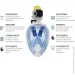 Tribord  L/XL     Easybreath XPRO 10 (GR- 143_391)