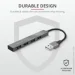 USB- Trust Halyx Aluminium 4-Port Mini USB Hub (23786)