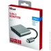 USB- Trust Dalyx 3-in-1 Multiport USB-C Adapter ALUMINIUM (23772_TRUST)